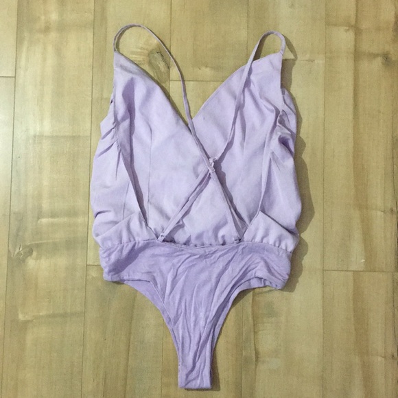 San Joy Light Purple Body Suit - Picture 2 of 3